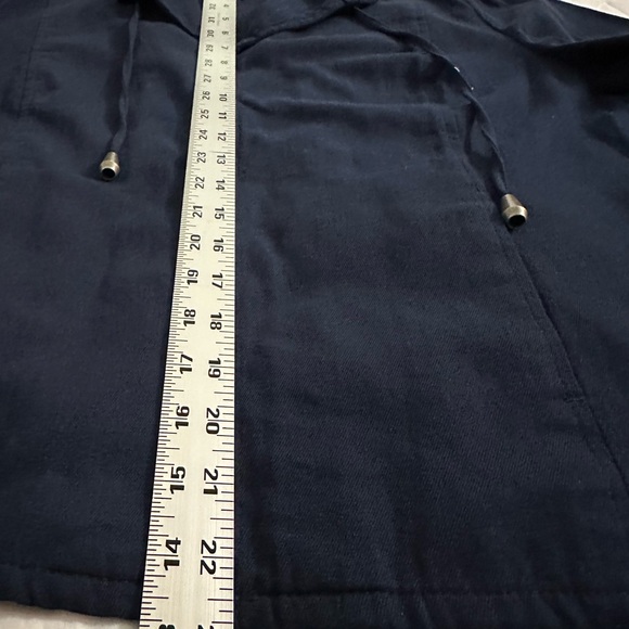 Live a Little Navy Utility Jacket - Picture 9 of 11